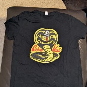 Cobra Kai Black T-Shirt for Reptile Enthusiasts